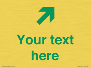 Custom Safe Condition inverse: Green Up right arrow